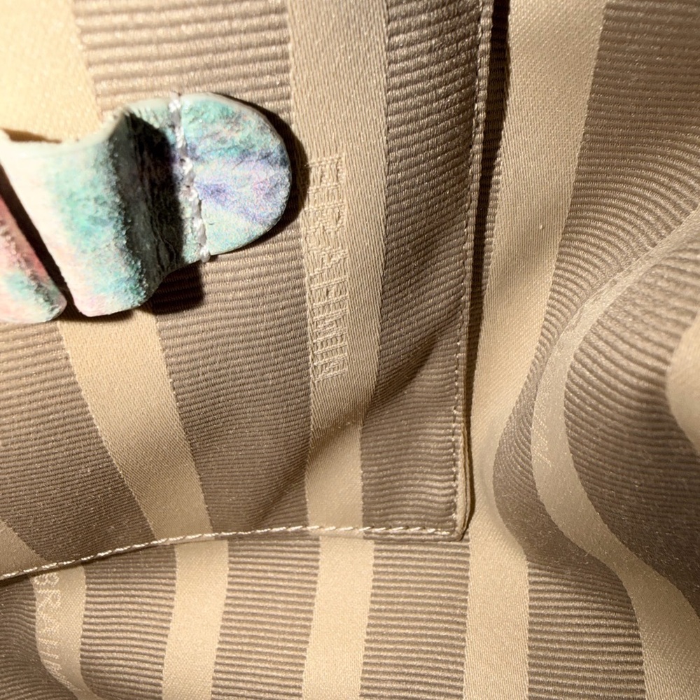 Authentic Brahmin Creme Talitha Large Duxbury Satchel Multicolor - Picture 9 of 16